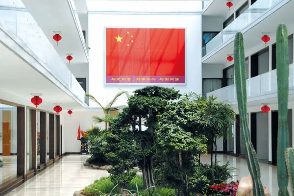 J9集团国际总部办公区大厅