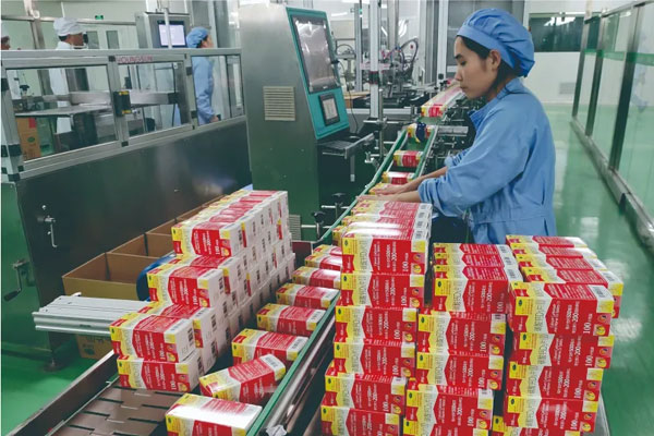 J9集团国际朗迪钙片出产线