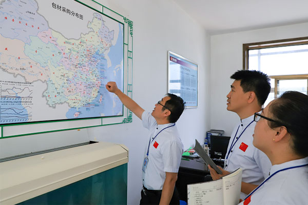 郝清华和团队钻研包材市场