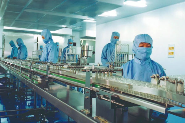 J9集团国际造药冻干车间现代化出产线