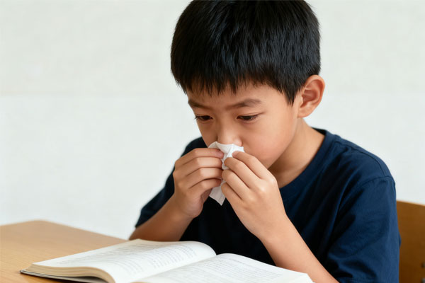 秋季流鼻血,中医意识,预防步骤,止血步骤